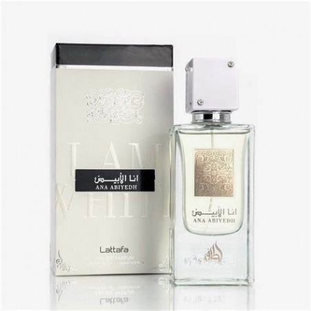 LATTAFA ANA ABIYEDH WHITE EAU DE PARFUM SPRAY 60ML