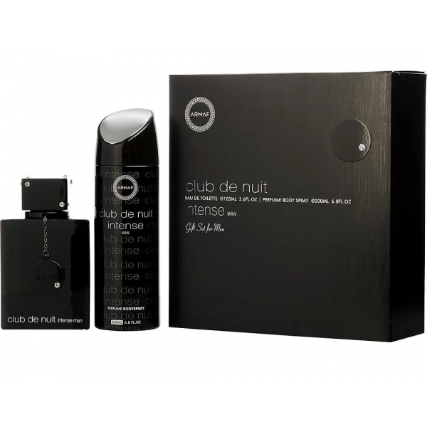ARMAF CLUB DE NUIT INTENSE MAN EAU DE TOILETTE SPRAY 105ML+PERFUME BODY SPRAY 200ML