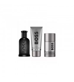 BOSS BOTTLED EAU DE PARFUM 100ML+GEL DOUCHE 100ML+DEODORANT SPRAY 75ML