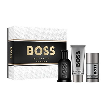 BOSS BOTTLED EAU DE PARFUM 100ML+GEL DOUCHE 100ML+DEODORANT SPRAY 75ML