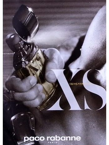 XS EXCESS POUR HOMME EAU DE TOILETTE SPRAY 100ML