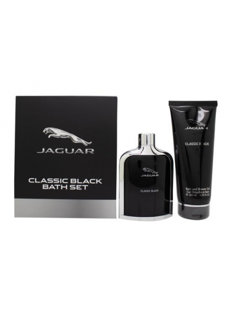 JAGUAR CLASSIC BLACK EAU DE TOILETTE SPRAY 100ML+GEL BANHO 200ML