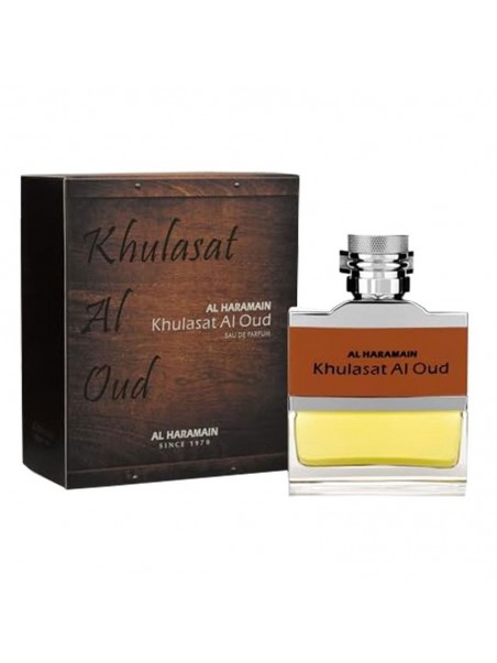 AL HARAMAIN KHULASAT AL OUD EAU DE PARFUM SPRAY 100ML